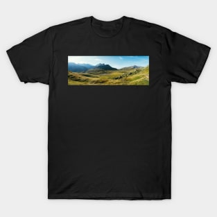 Alpine Greina High Plain on Sunny Summer Day (Grisons, Switzerland) T-Shirt